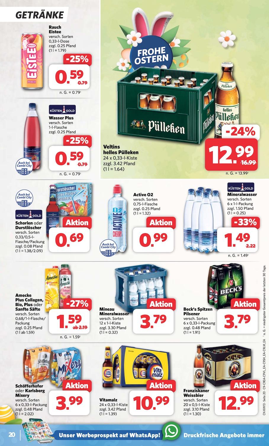 Combi Aktueller Prospekt ab Montag Seite 21