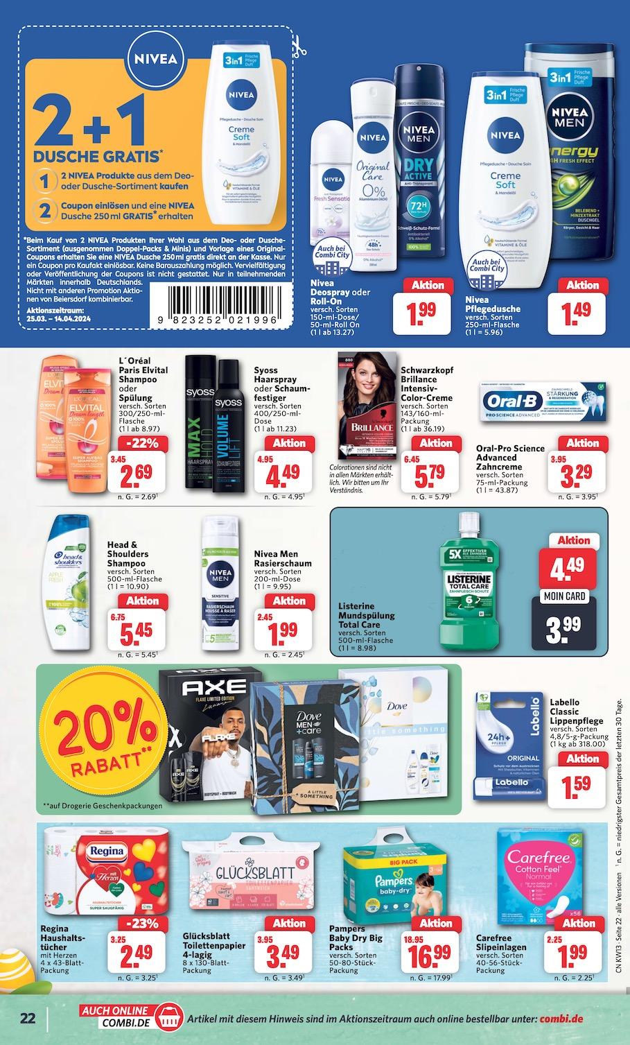 Combi Aktueller Prospekt ab Montag Seite 23