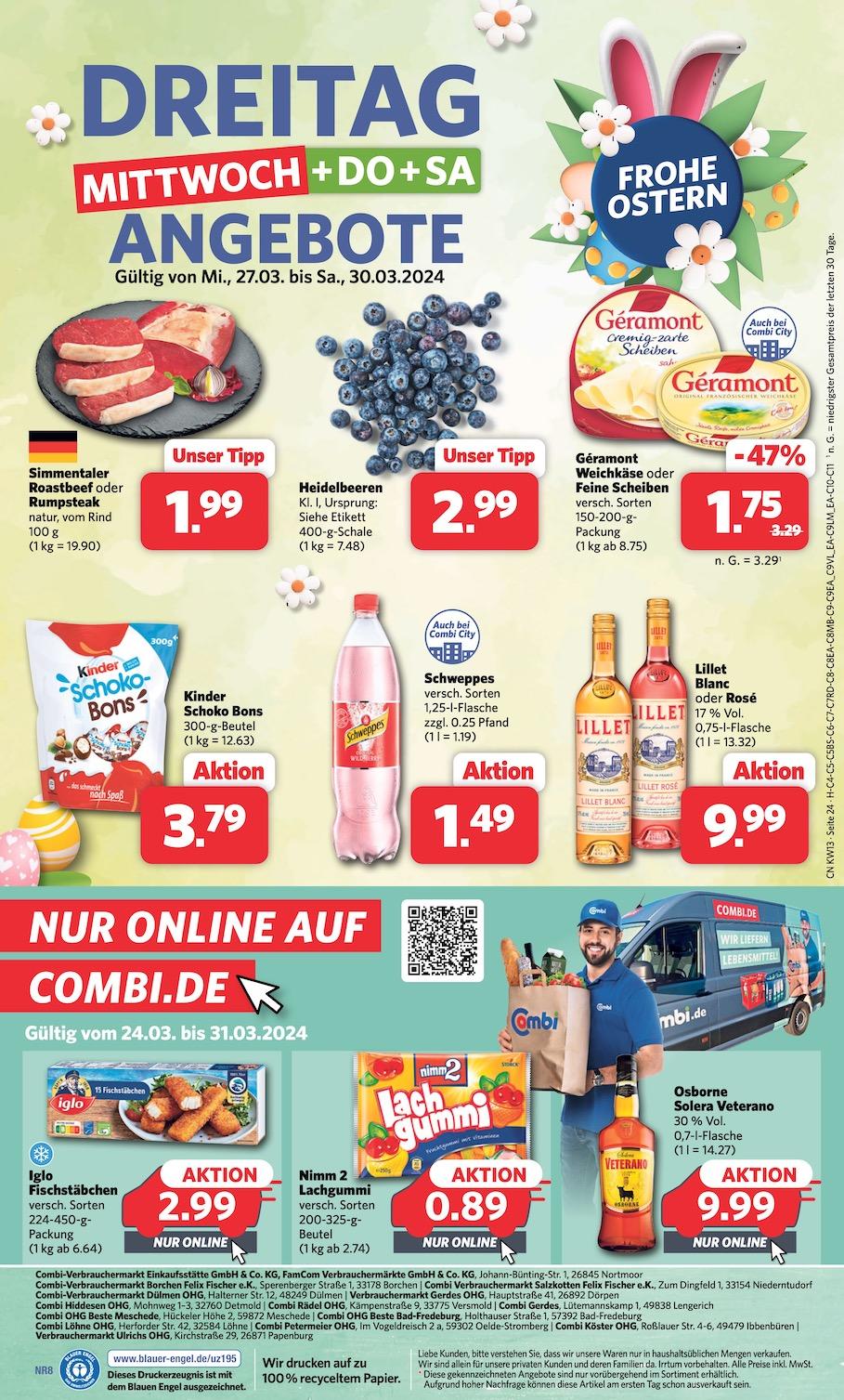 Combi Aktueller Prospekt ab Montag Seite 25