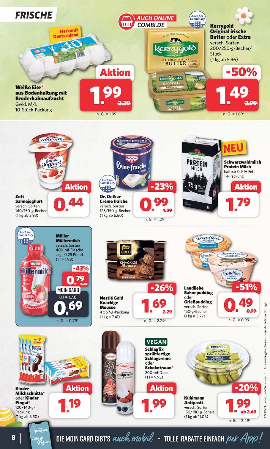 Combi Aktueller Prospekt ab Montag Seite 8