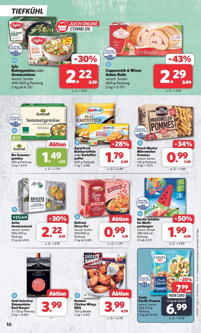 Combi Aktueller Prospekt ab Montag Seite 10