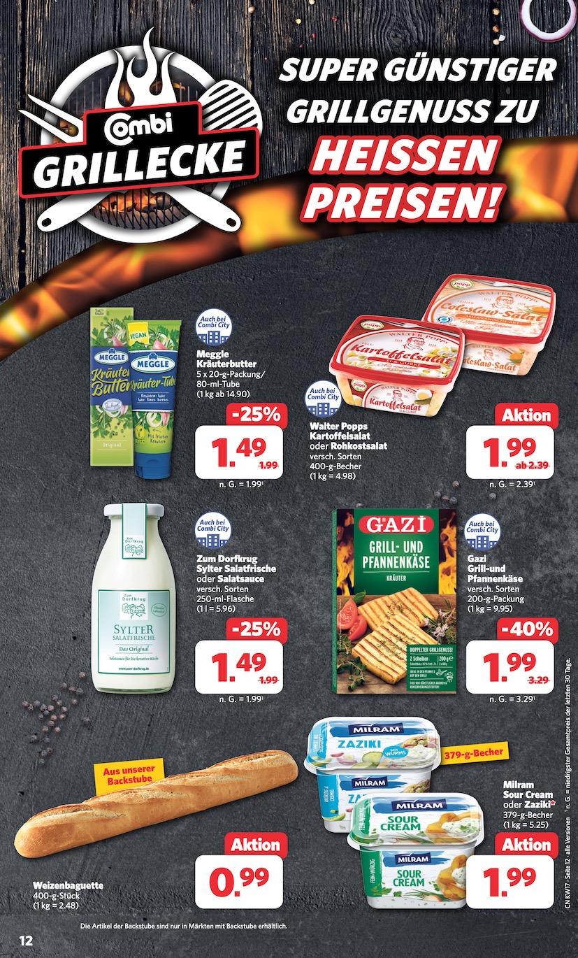 Combi Aktueller Prospekt ab Montag Seite 12
