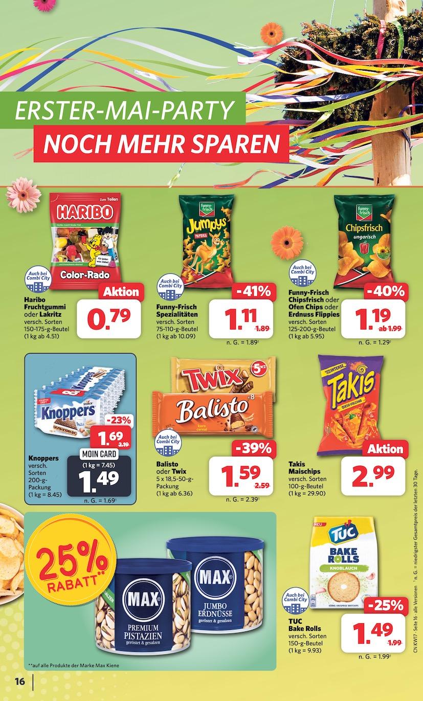 Combi Aktueller Prospekt ab Montag Seite 16