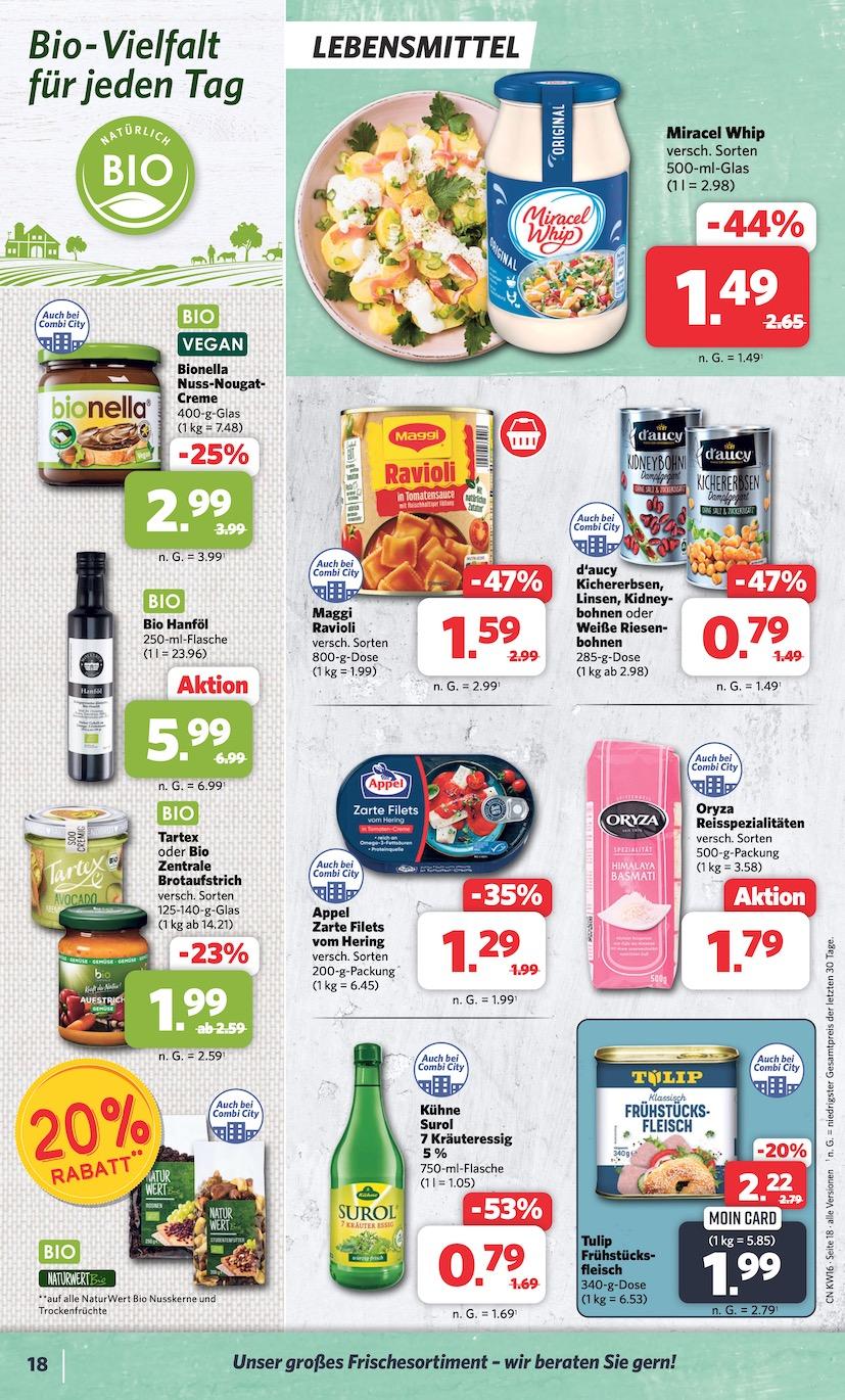 Combi Aktueller Prospekt ab Montag Seite 18