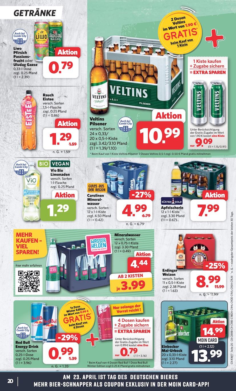 Combi Aktueller Prospekt ab Montag Seite 20