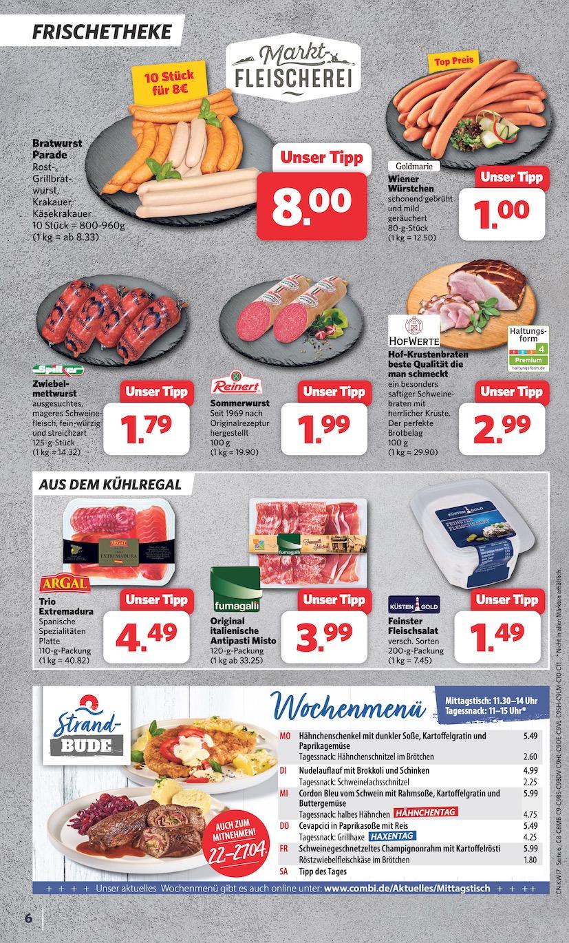 Combi Aktueller Prospekt ab Montag Seite 6