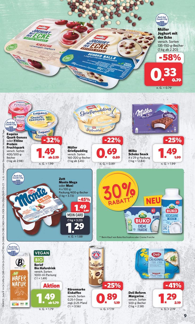 Combi Aktueller Prospekt ab Montag Seite 9