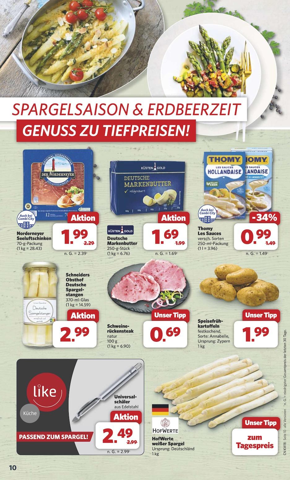 Combi Aktueller Prospekt ab Montag Seite 11