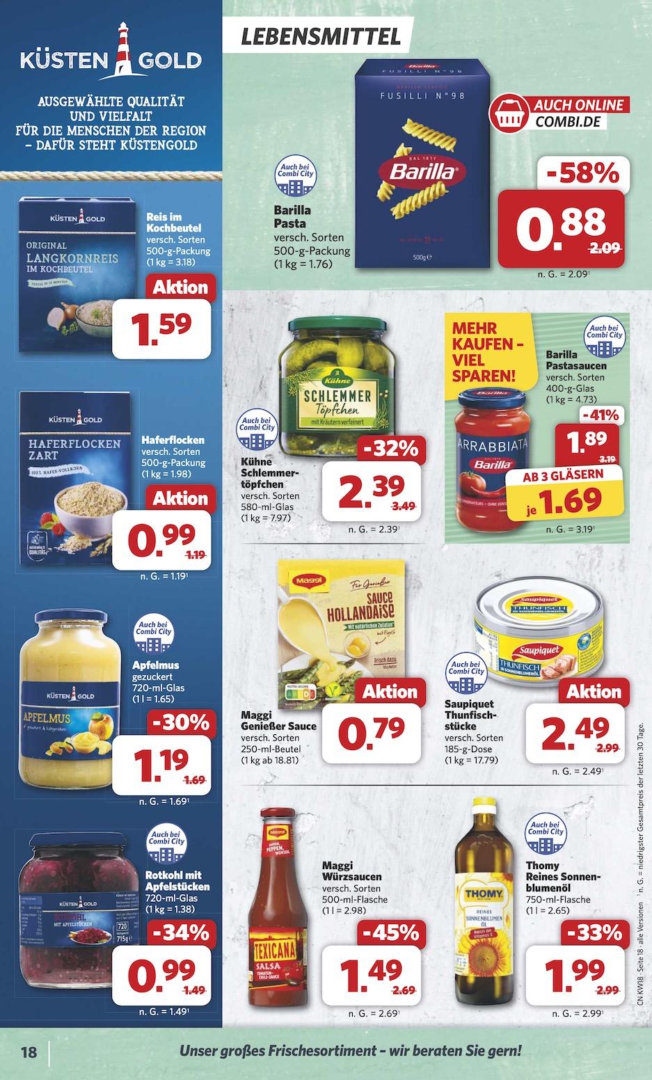 Combi Aktueller Prospekt ab Montag Seite 19