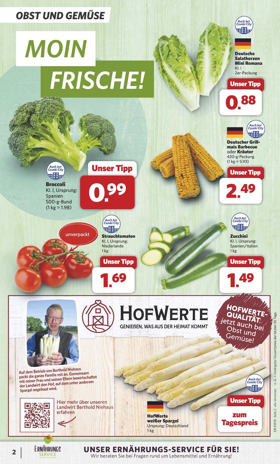 Combi Aktueller Prospekt ab Montag Seite 2