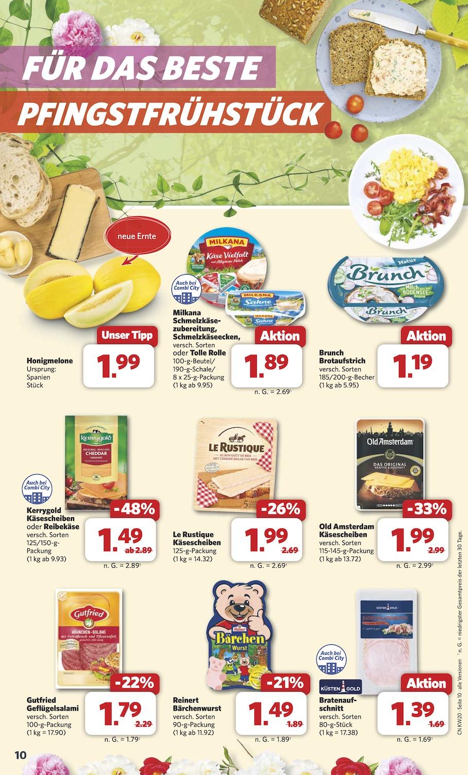 Combi Aktueller Prospekt ab Montag Seite 10