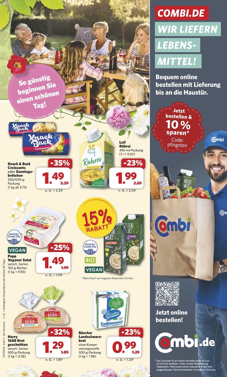 Combi Aktueller Prospekt ab Montag Seite 11