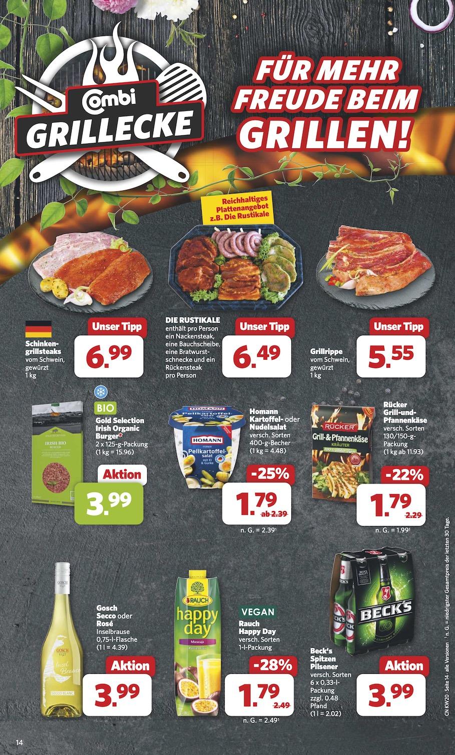Combi Aktueller Prospekt ab Montag Seite 14