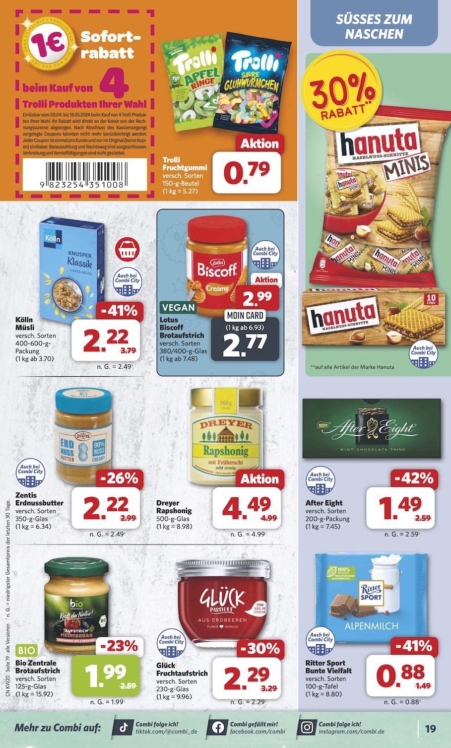 Combi Aktueller Prospekt ab Montag Seite 19