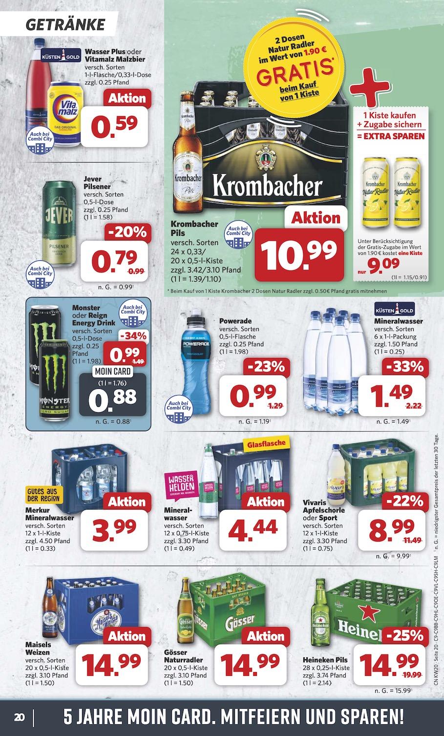 Combi Aktueller Prospekt ab Montag Seite 20