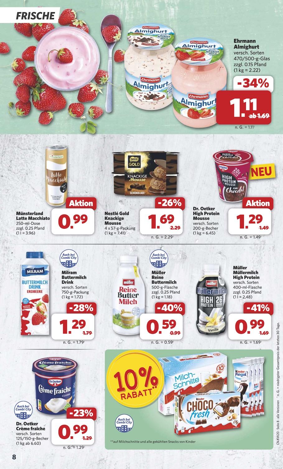 Combi Aktueller Prospekt ab Montag Seite 8