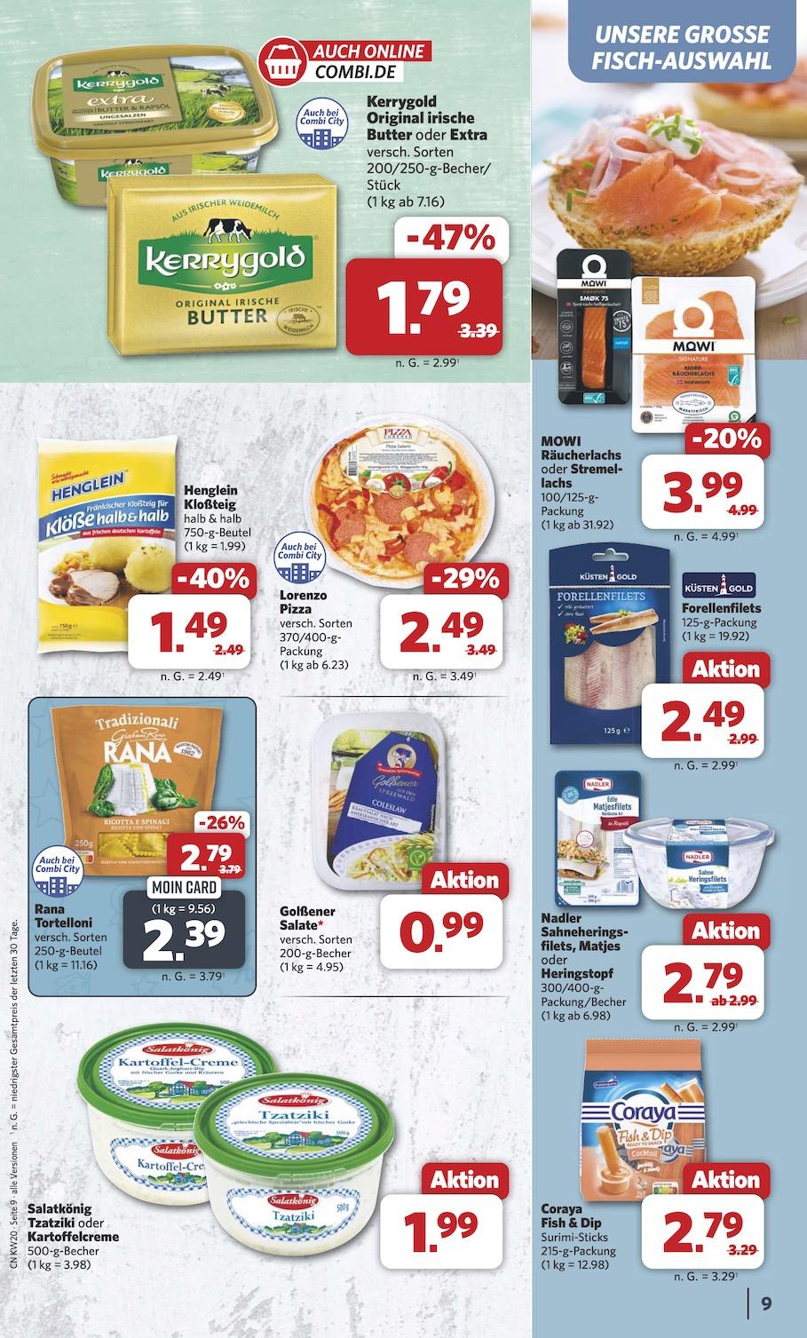 Combi Aktueller Prospekt ab Montag Seite 9