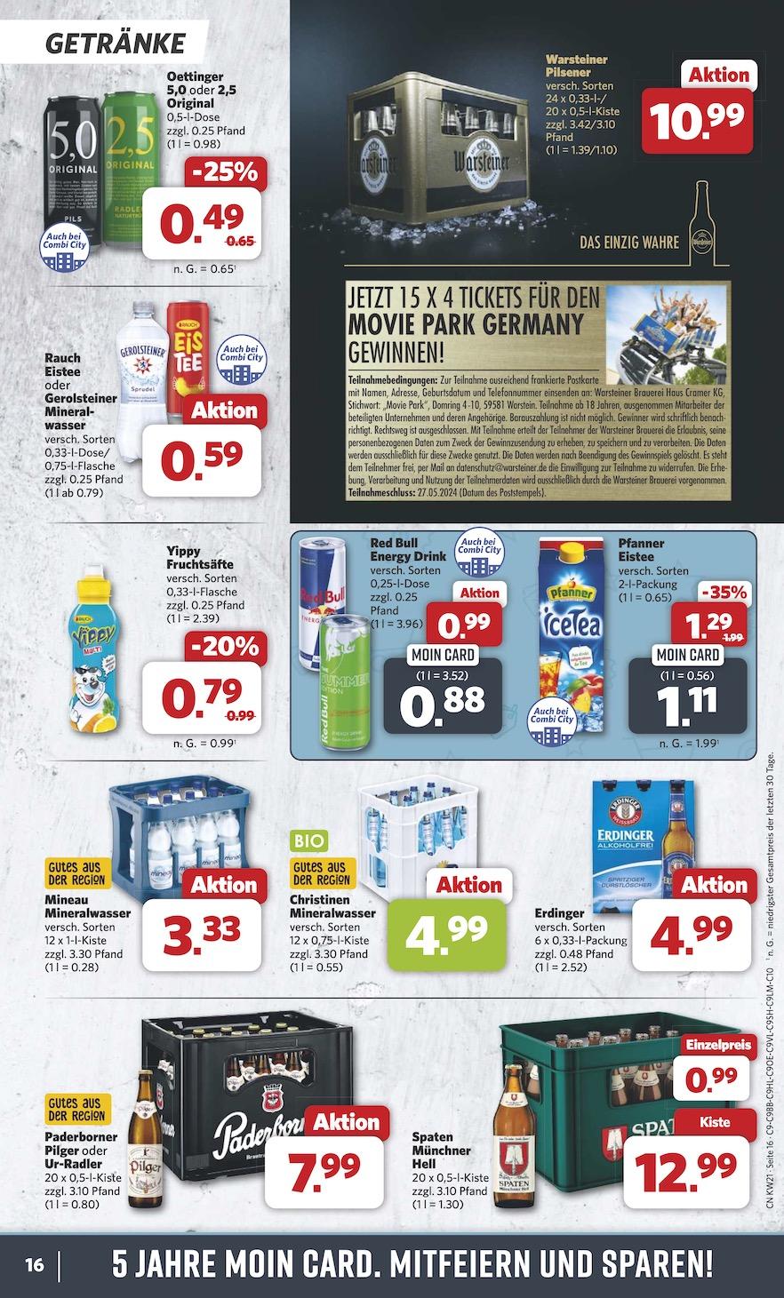 Combi Aktueller Prospekt ab Dienstag Seite 16