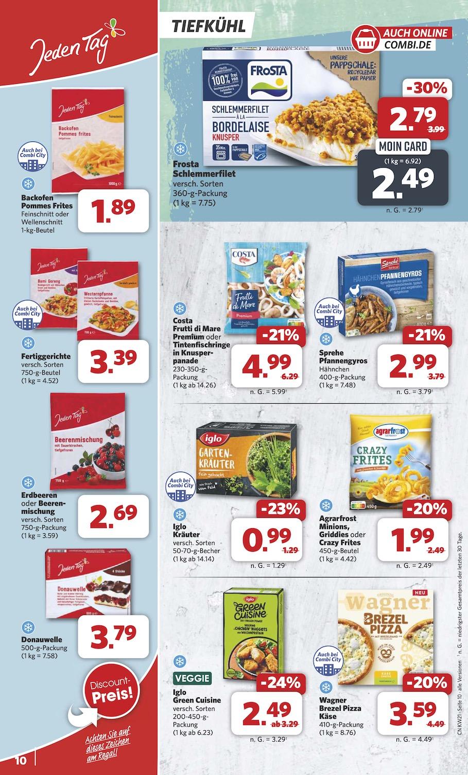 Combi Aktueller Prospekt ab Montag Seite 10