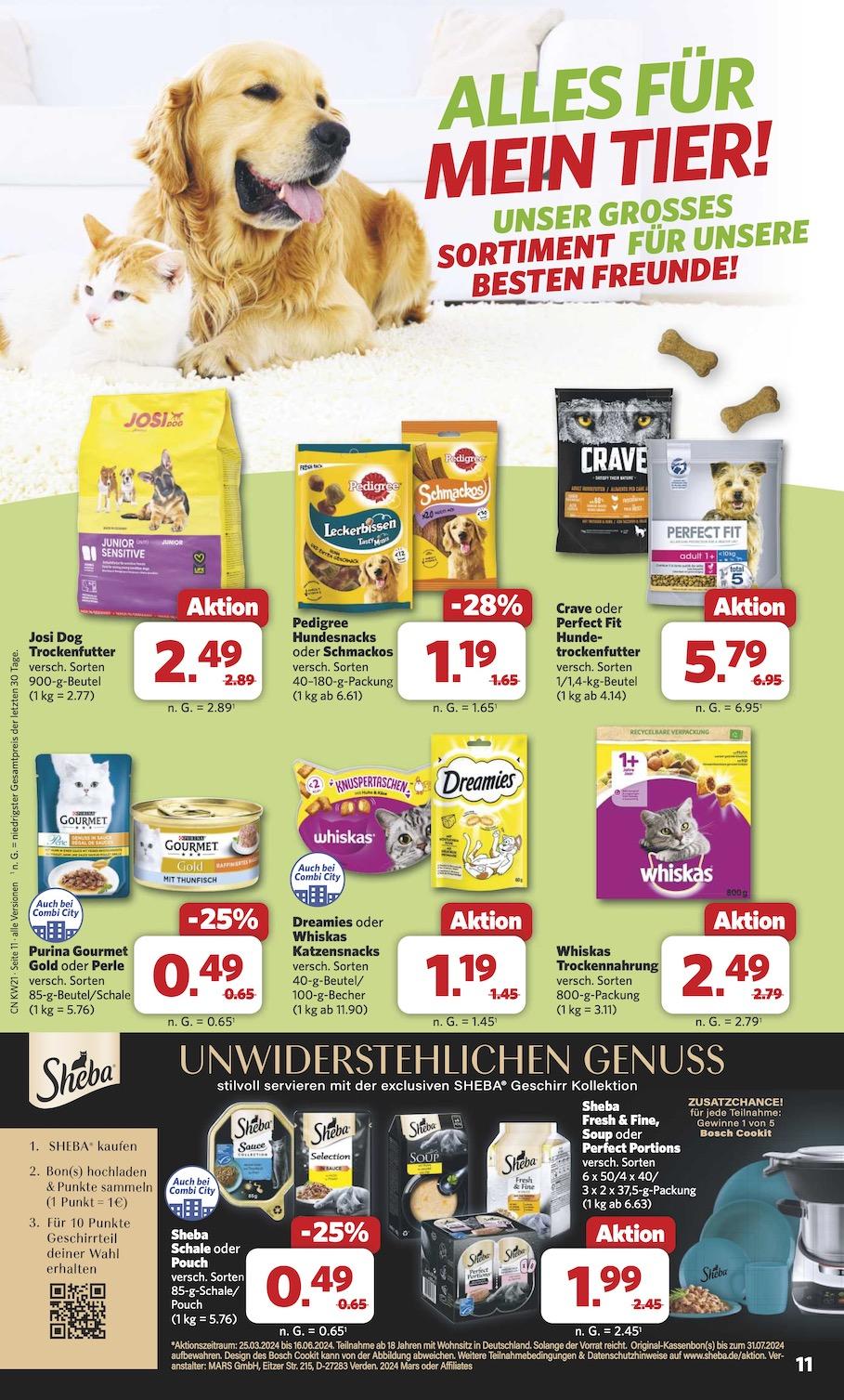 Combi Aktueller Prospekt ab Montag Seite 11