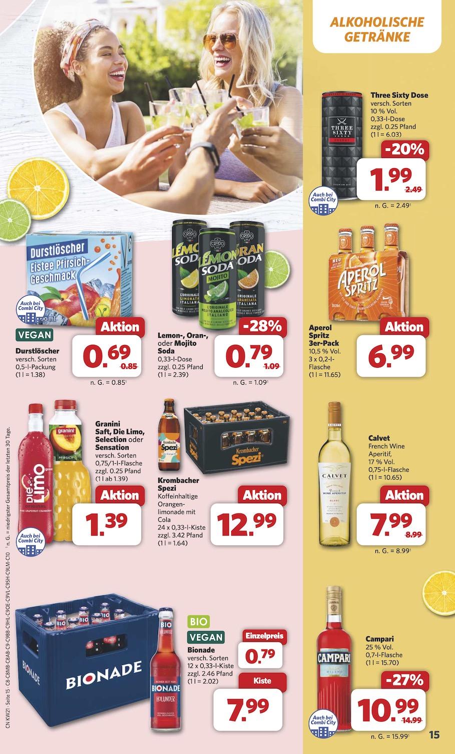 Combi Aktueller Prospekt ab Montag Seite 15