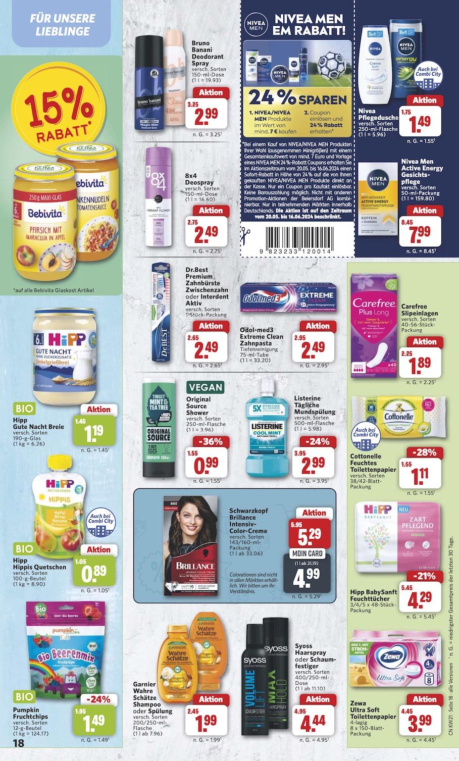Combi Aktueller Prospekt ab Montag Seite 18