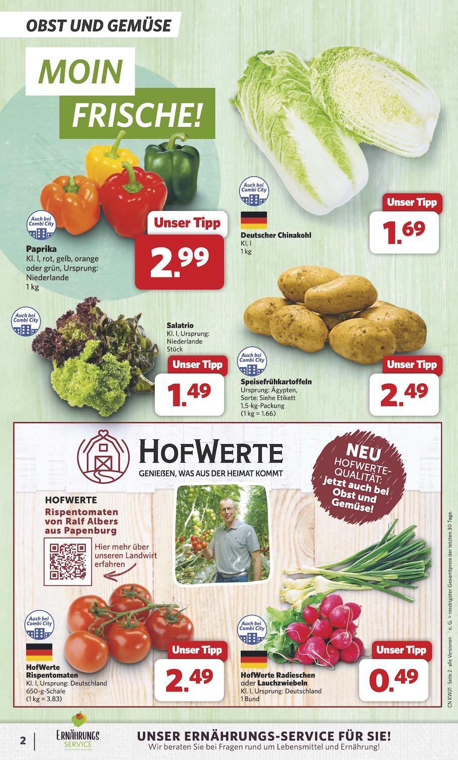 Combi Aktueller Prospekt ab Montag Seite 2