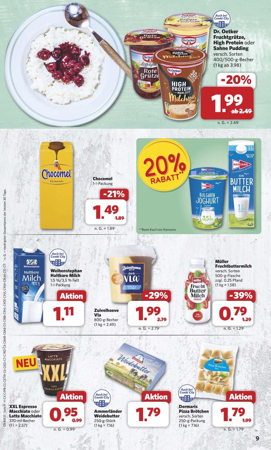 Combi Aktueller Prospekt ab Montag Seite 9