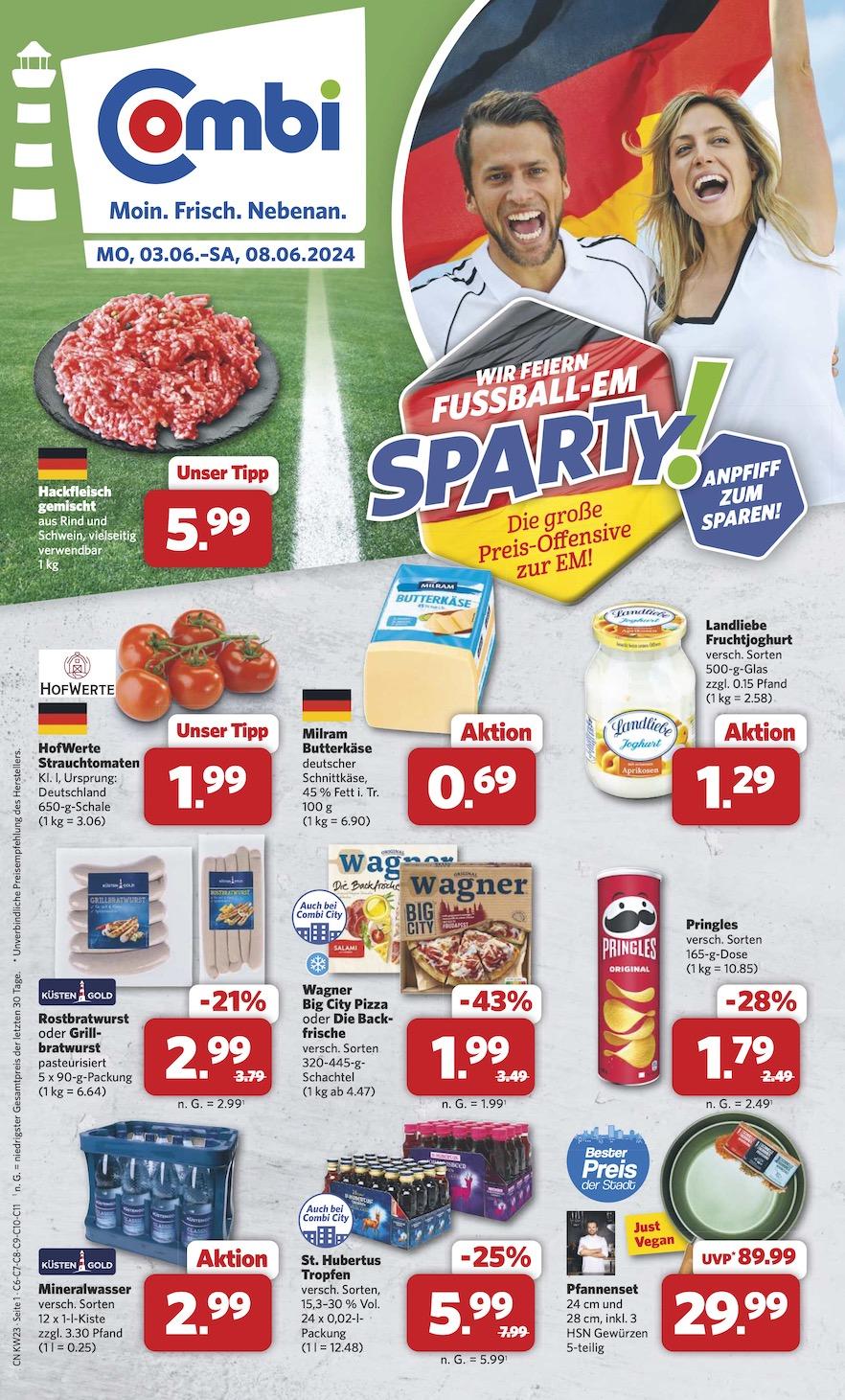 Combi Aktueller Prospekt ab Montag Seite 1