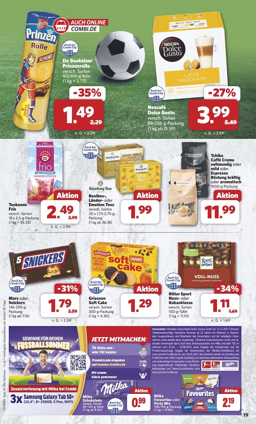 Combi Aktueller Prospekt ab Montag Seite 19