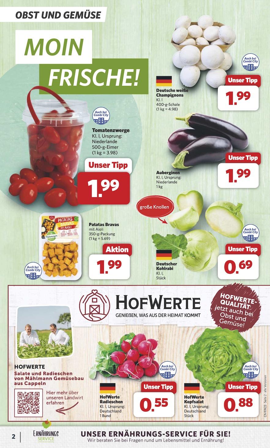 Combi Aktueller Prospekt ab Montag Seite 2