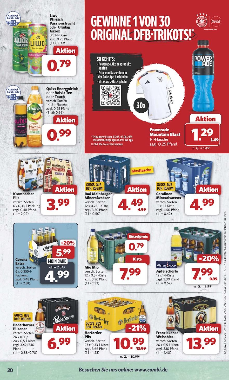 Combi Aktueller Prospekt ab Montag Seite 20
