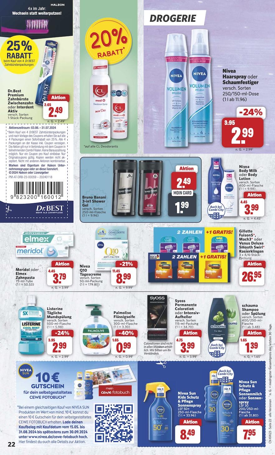 Combi Aktueller Prospekt ab Montag Seite 22