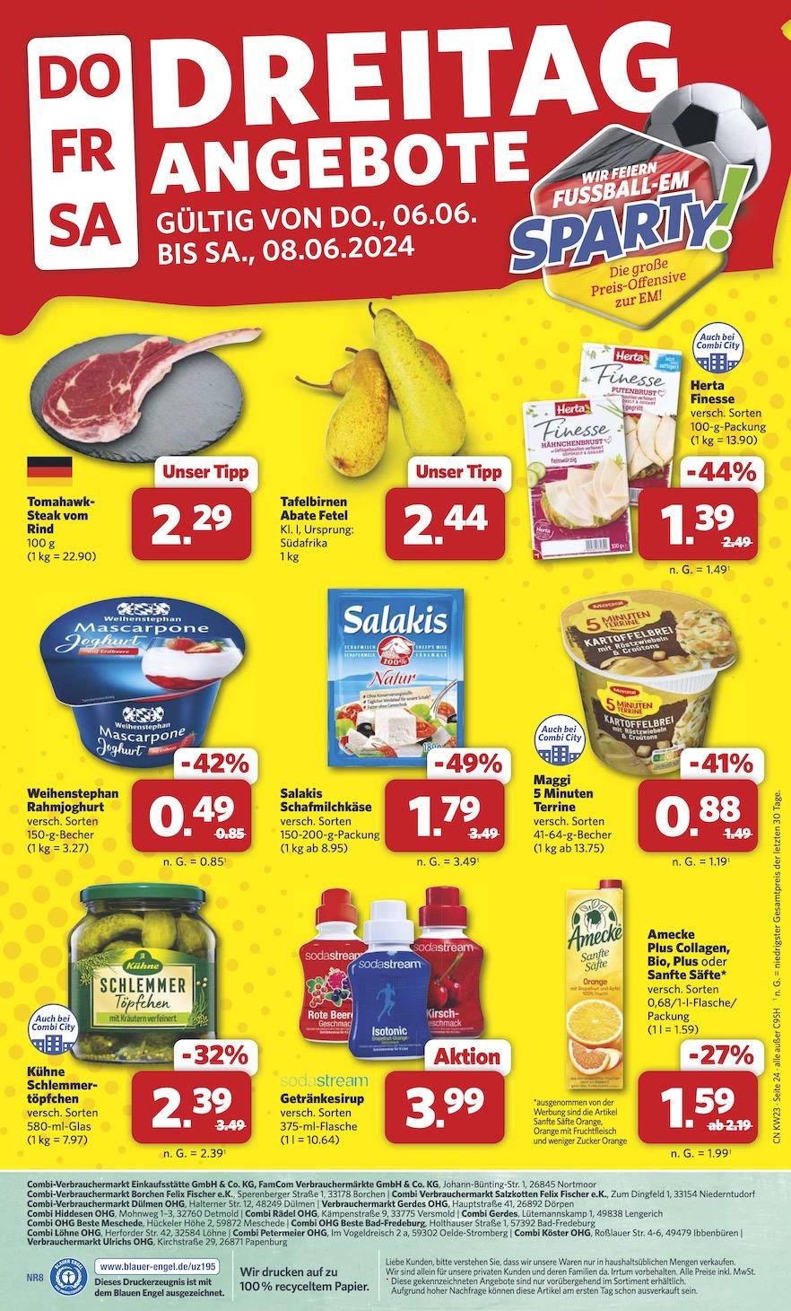 Combi Aktueller Prospekt ab Montag Seite 24