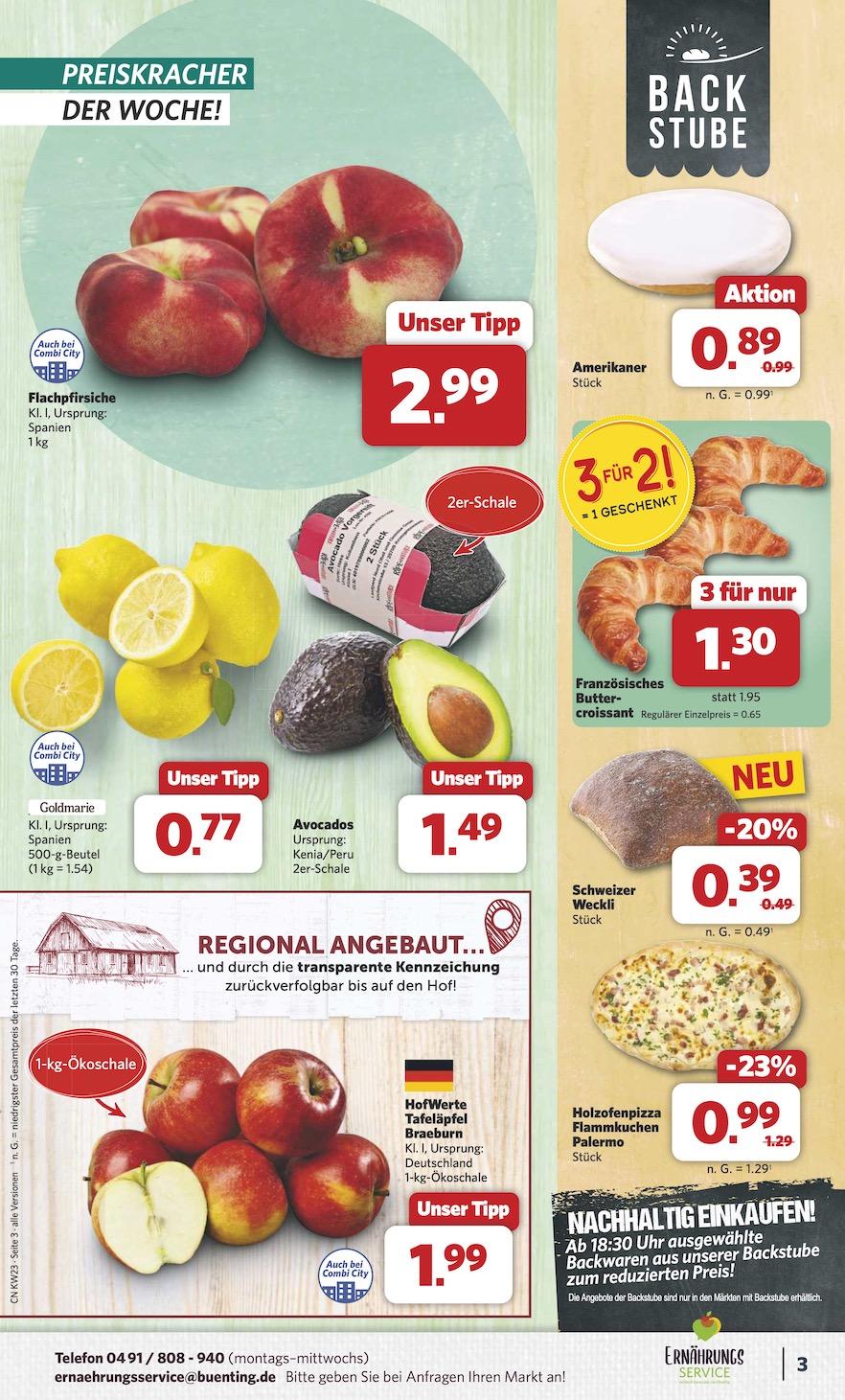 Combi Aktueller Prospekt ab Montag Seite 3