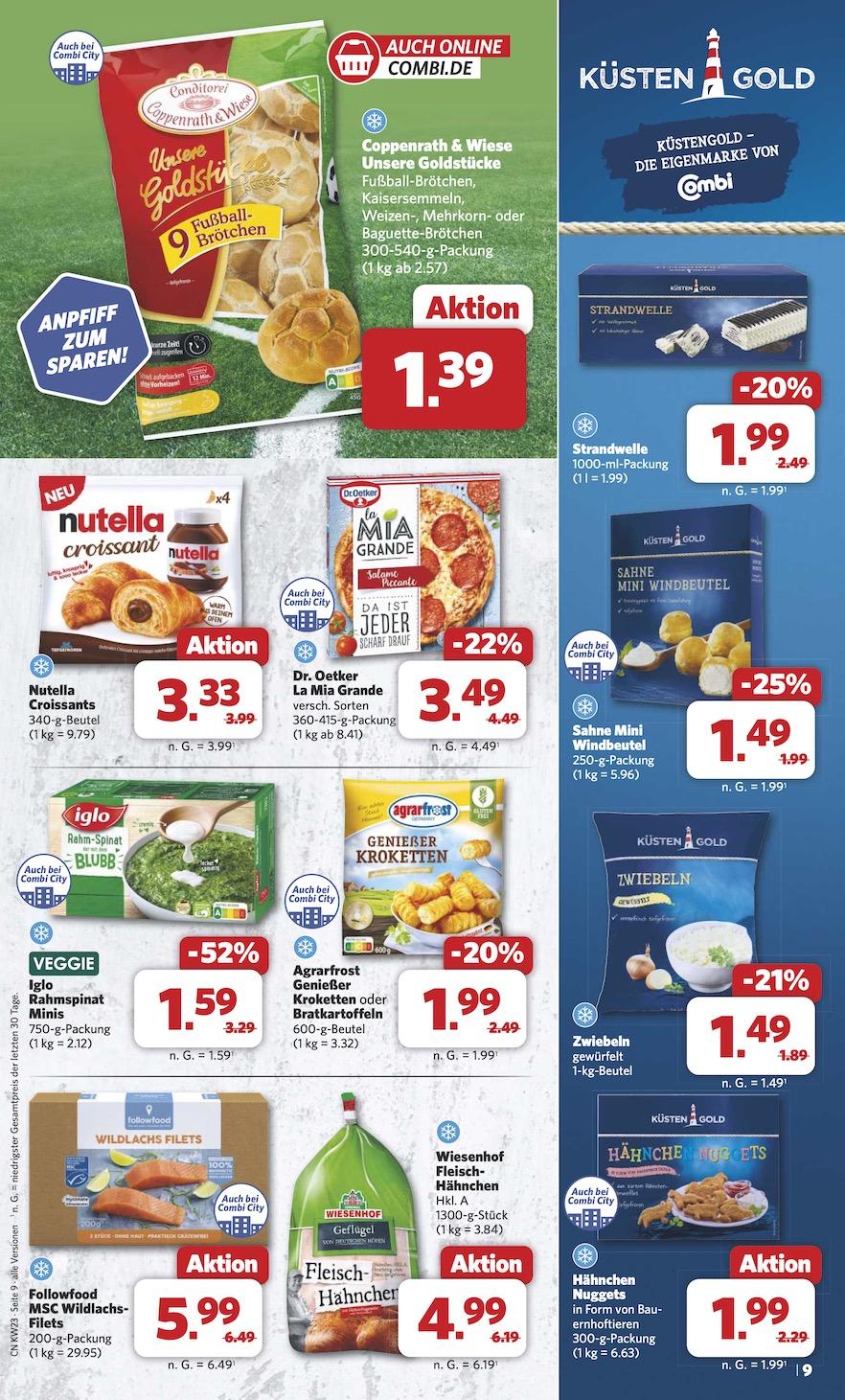 Combi Aktueller Prospekt ab Montag Seite 9