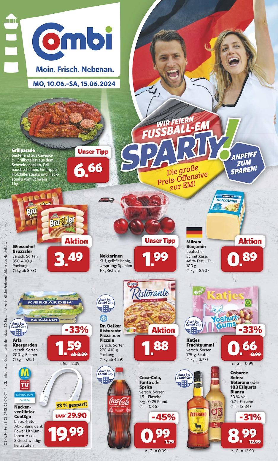Combi Aktueller Prospekt ab Montag Seite 1