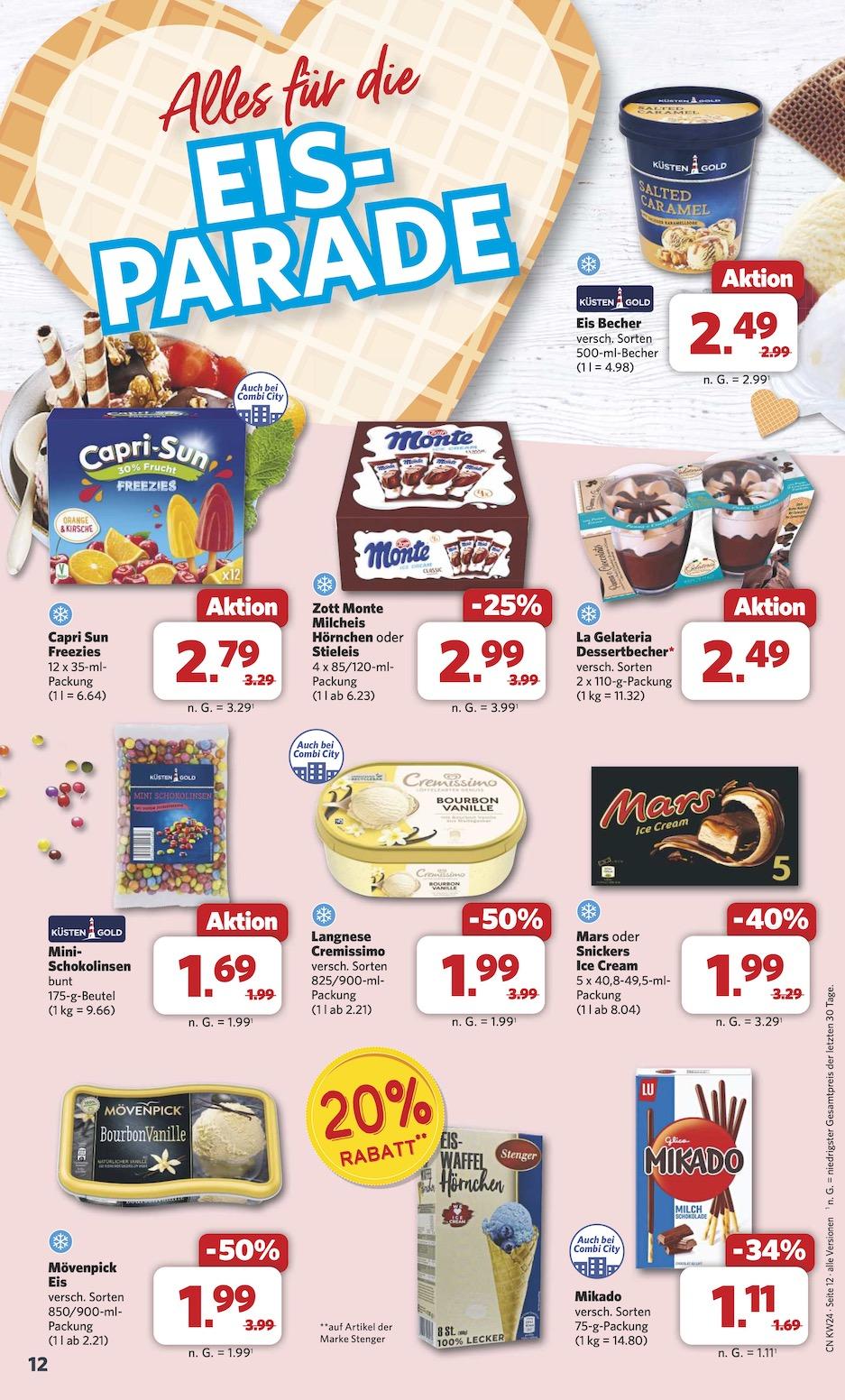Combi Aktueller Prospekt ab Montag Seite 12