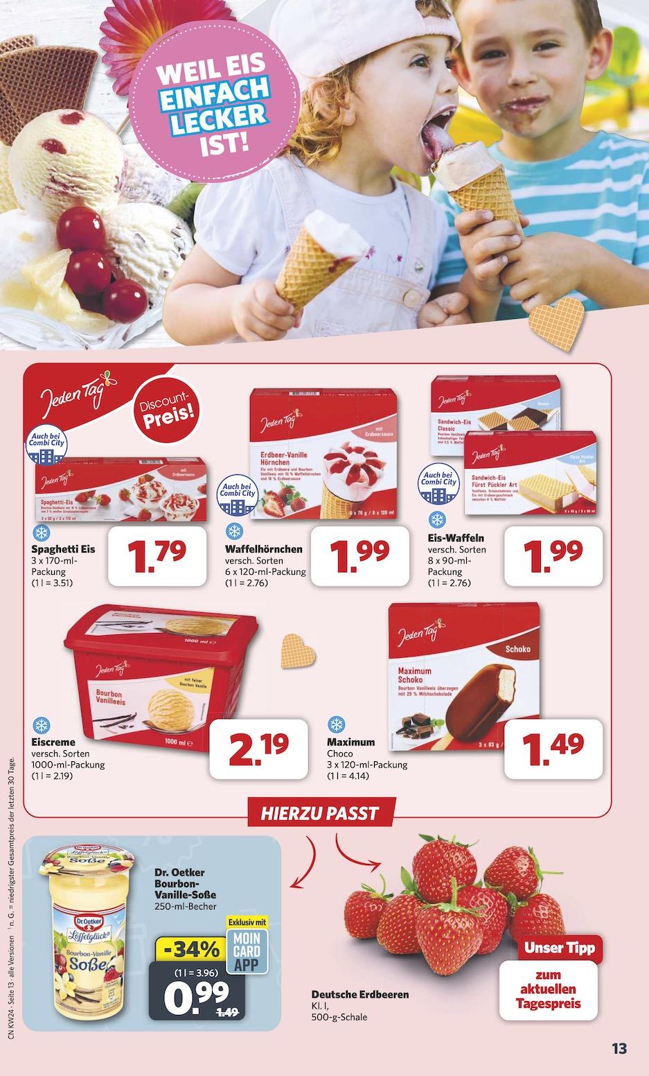 Combi Aktueller Prospekt ab Montag Seite 13