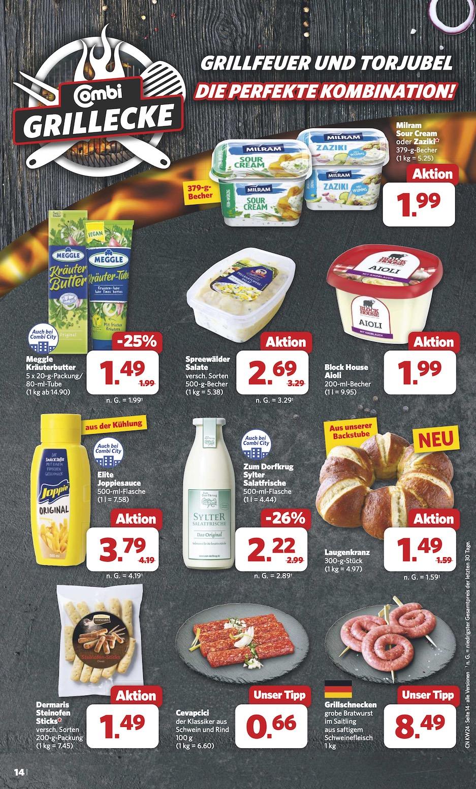 Combi Aktueller Prospekt ab Montag Seite 14