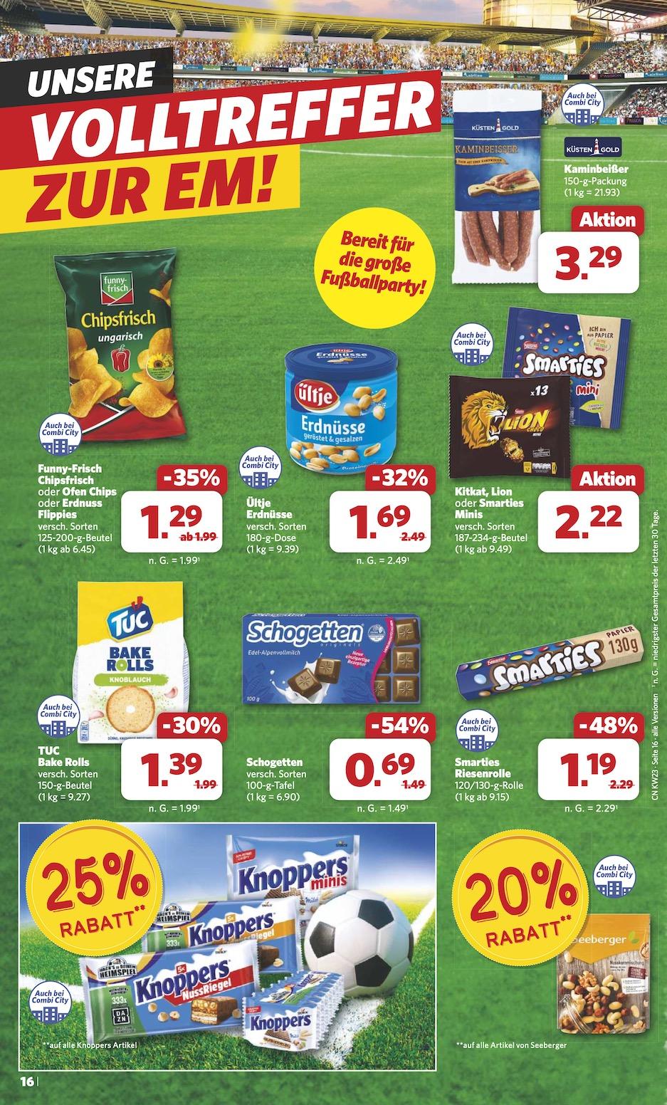 Combi Aktueller Prospekt ab Montag Seite 16