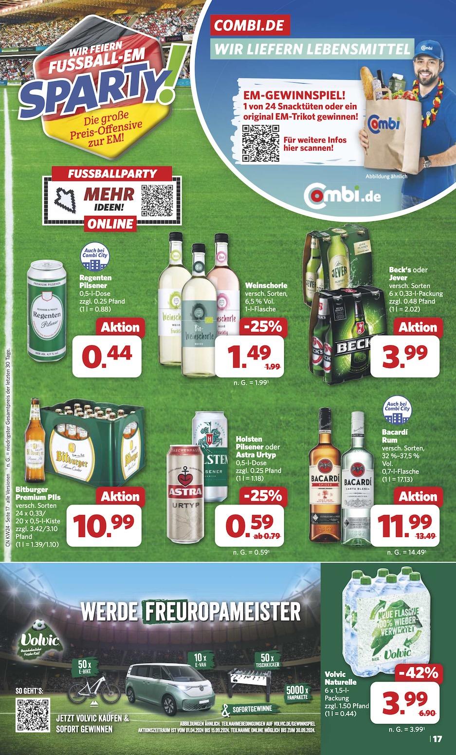 Combi Aktueller Prospekt ab Montag Seite 17
