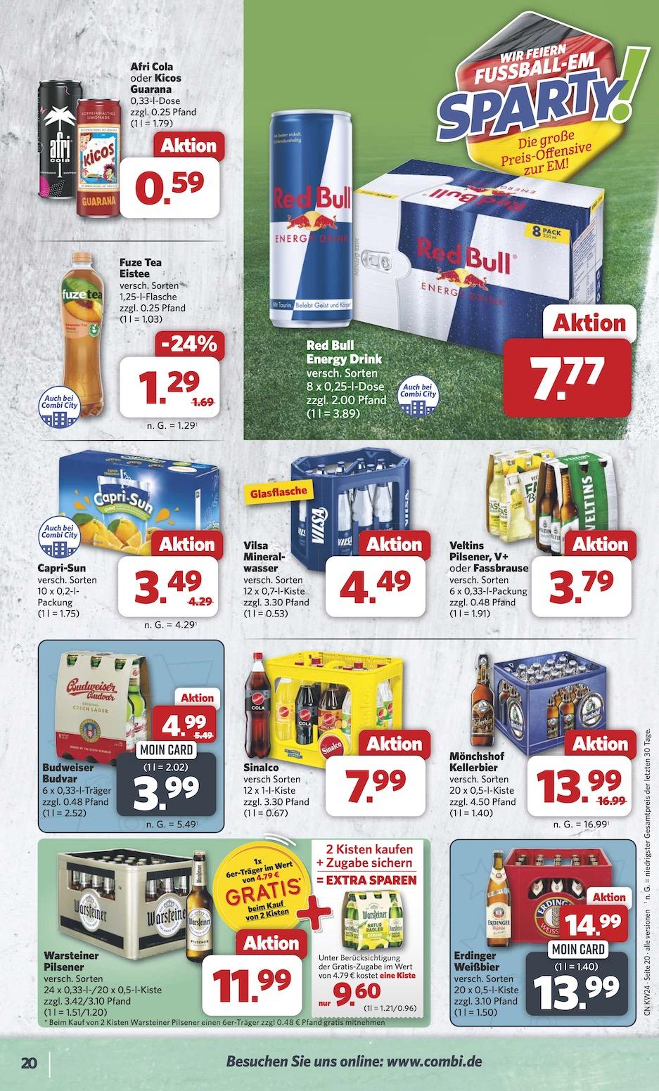 Combi Aktueller Prospekt ab Montag Seite 20
