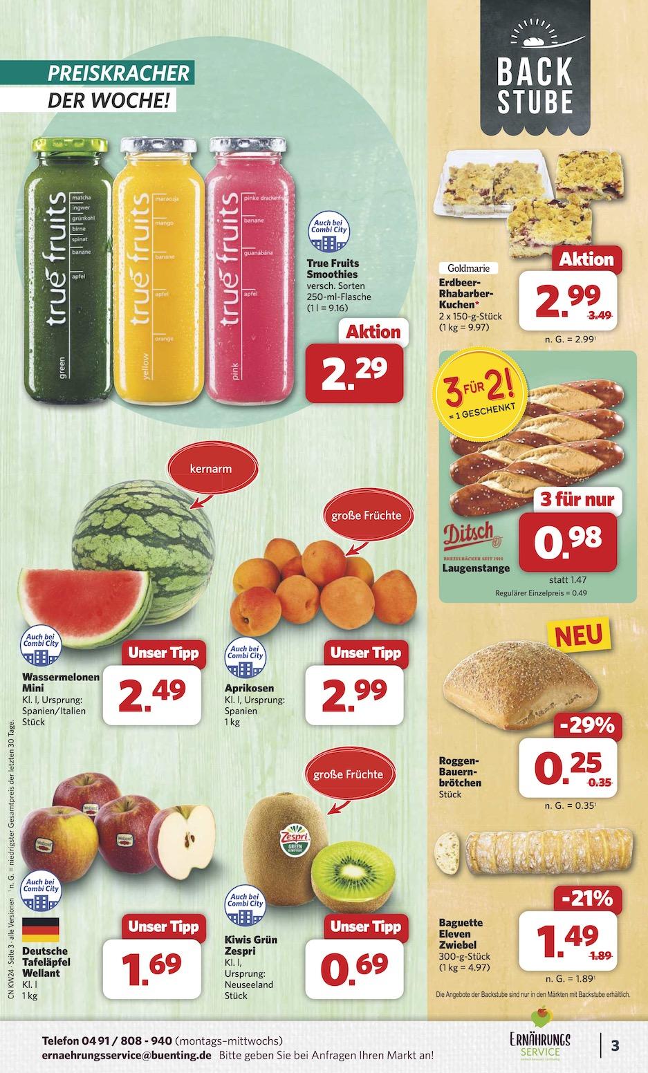 Combi Aktueller Prospekt ab Montag Seite 3