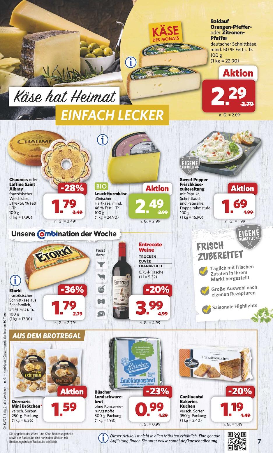 Combi Aktueller Prospekt ab Montag Seite 7