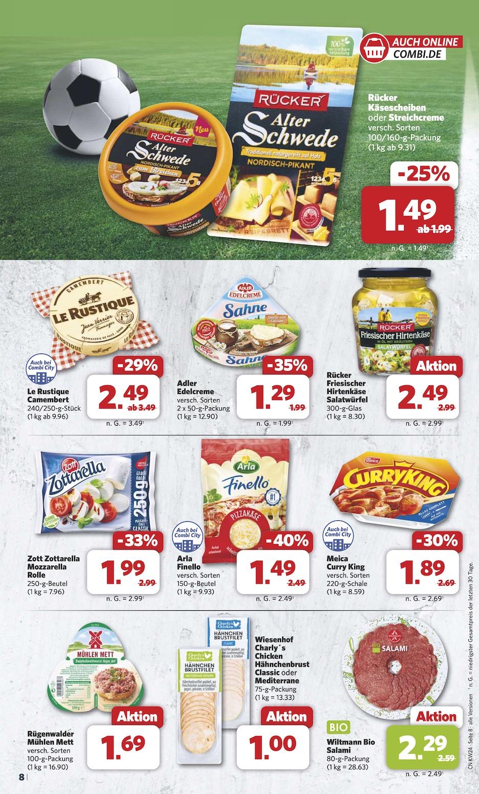 Combi Aktueller Prospekt ab Montag Seite 8