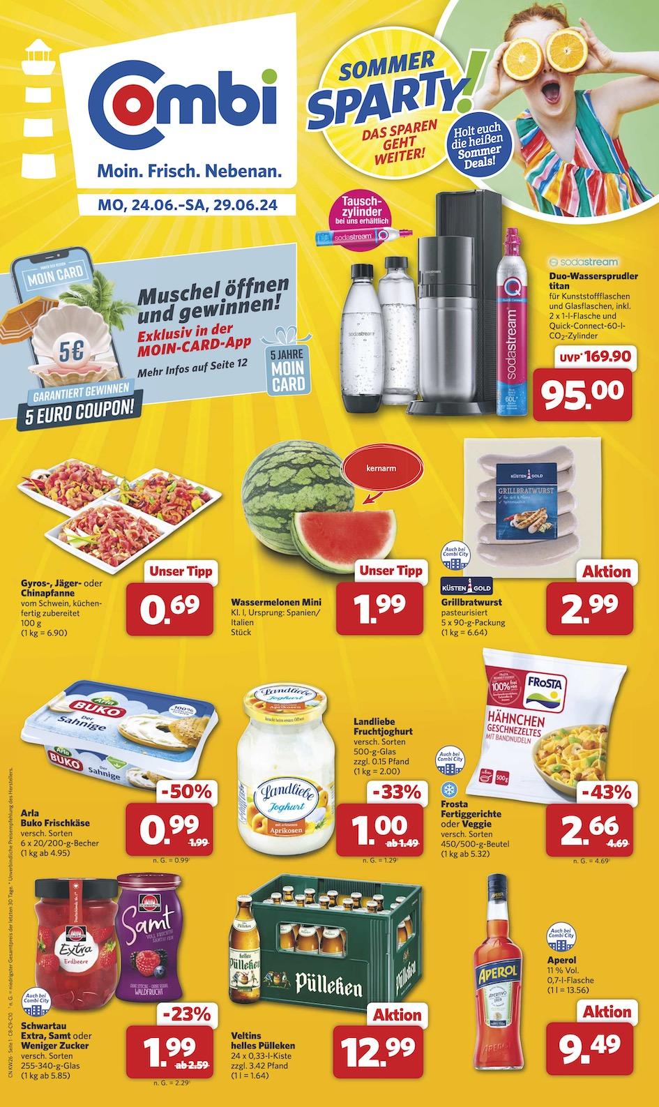 Combi Aktueller Prospekt ab Montag Seite 1