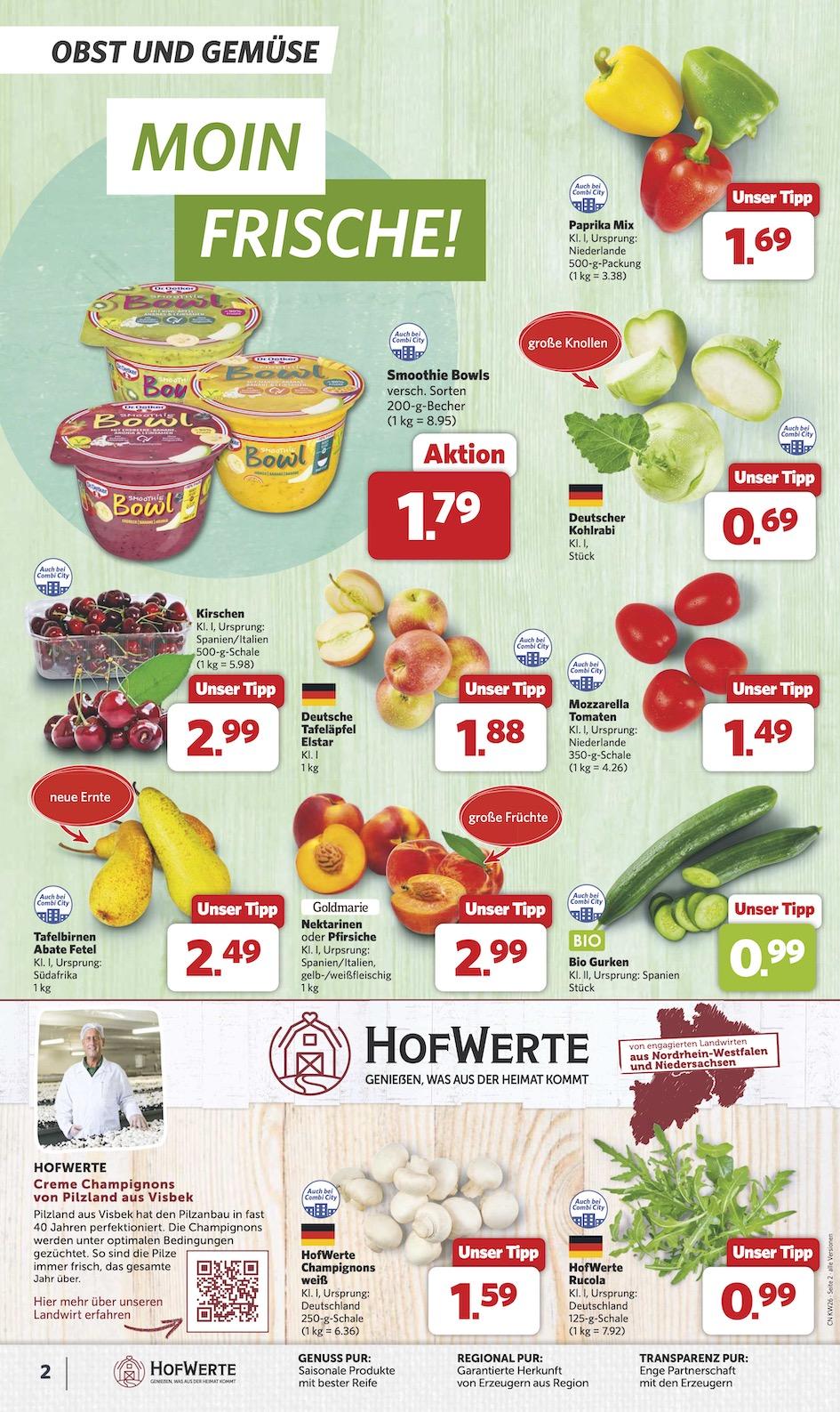 Combi Aktueller Prospekt ab Montag Seite 2