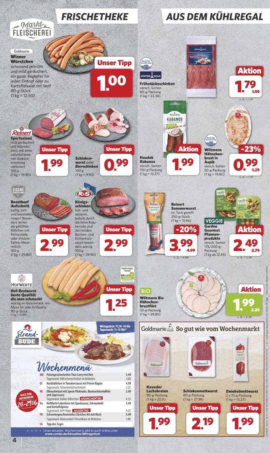 Combi Aktueller Prospekt ab Montag Seite 4