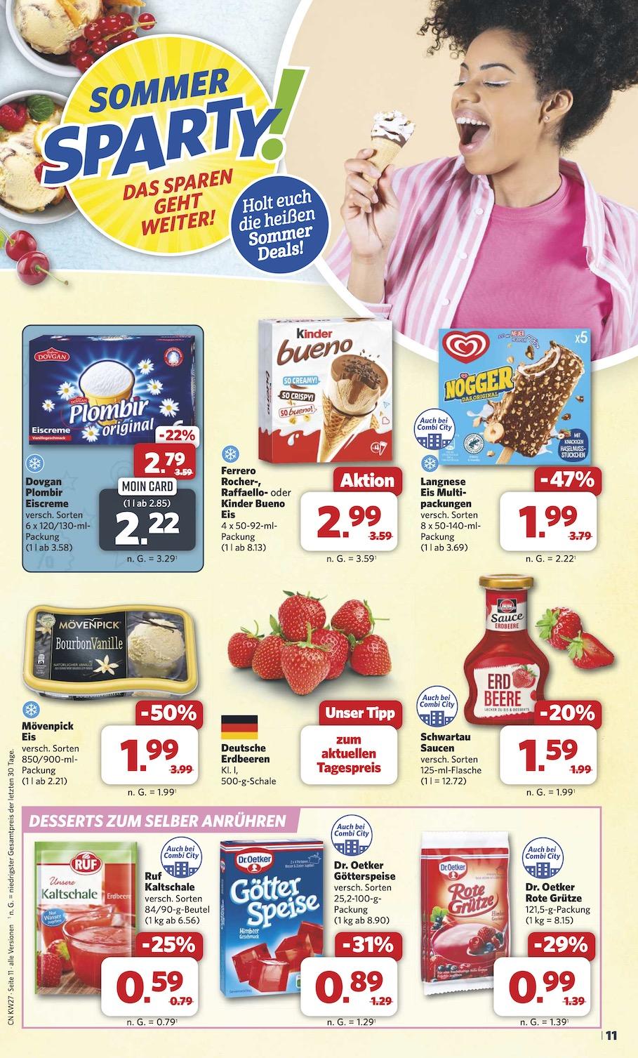 Combi Aktueller Prospekt ab Montag Seite 11